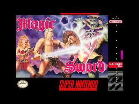 SNES Magic Sword -- At Brokmar's Gate