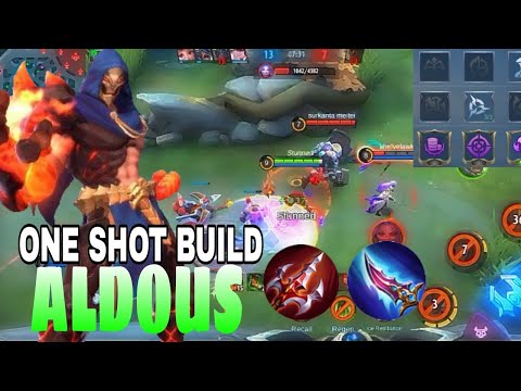 Aldous One Shot Build | Aldous Hyper Mobilelegends | aldous best build