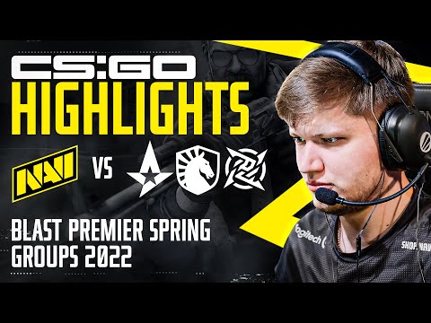 CSGO Highlights: NAVI vs Astralis, Liquid, NIP @ BLAST Premier Spring Groups 2022