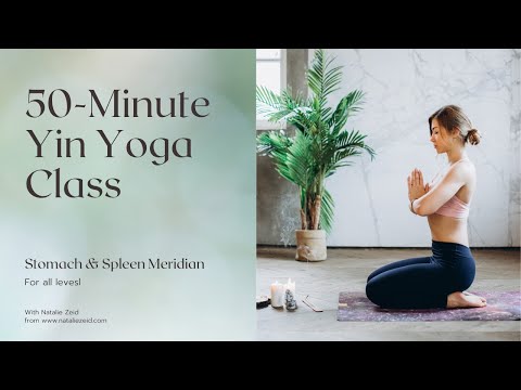 Yin Yoga for Stomach and Spleen Meridians with Natalie