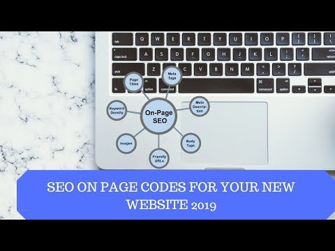 How to write seo on page codes for your new website 2019