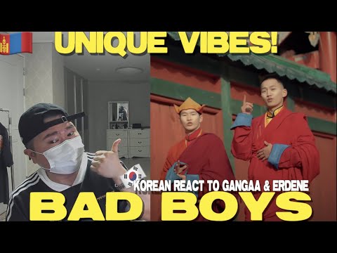 🇲🇳🇰🇷🔥Korean Hiphop Junkie react to Gangaa & Erdene - Badboys ft 976 Beatz (MGL/ENG SUB)