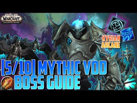 MYTHIC BOSS GUIDE | First 5 Sanctum of Domination Bosses: Kyrian Arcane Harmony Mage - Shadowlands