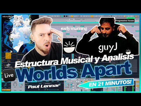 Guy J "Worlds Apart" Musical Structure and Analysis📊👽🇮🇱Ableton Live 12 🎛️🎚️ #guyj