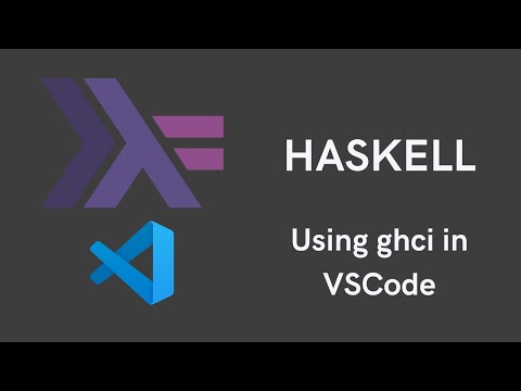 Run Haskell ghci in VS Code | Windows