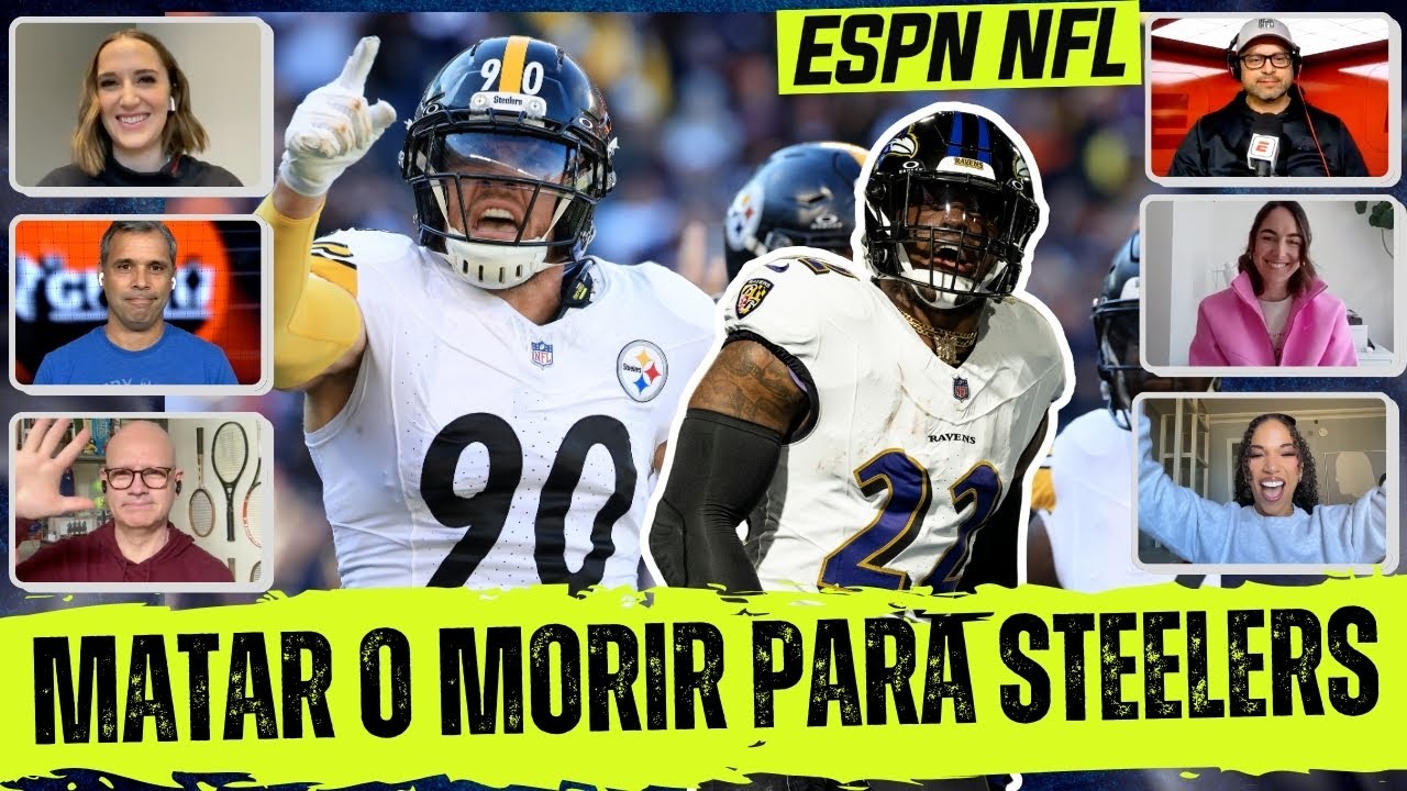 STEELERS JUGARÁN UNA FINAL contra los RAVENS y DERRICK HENRY por un PASE a los PLAYOFFS | ESPN NFL
