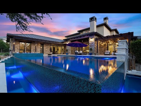 This $4,950,000 Sleek Austin Home boasts entertainers open floor plan with transitional finishes