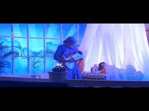 Umashree Carry Away Meena's Daughter after Delivery | Putnanja Kannada Movie Part-7 | Lokesh