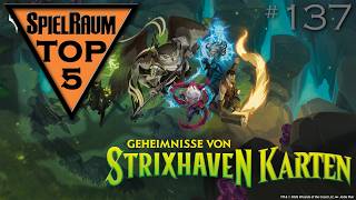 SpielRaum Top 5 - Geheimnisse von Strixhaven Karten - Magic / MtG [DE]
