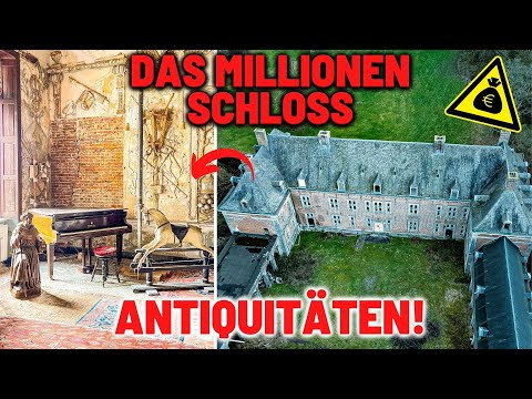 LOSTPLACE // ABANDONED MILLION CASTLE 🏰 found!😱 ALL full of ANTIQUES!     😍