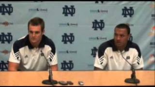 Dayne Crist talks about the challenges of the week.