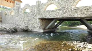 preview picture of video 'Автомобильный мост через Каменку'