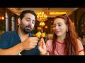 Trying Our WEDDING FOOD