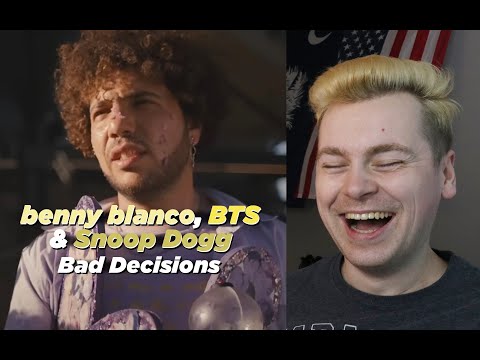 HAD ME ANXIOUS (benny blanco, BTS & Snoop Dogg - Bad Decisions (Official Music Video) Reaction)