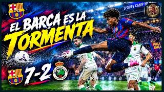 EL BARÇA ES LA TORMENTA ⚡ 7 GOLES Y UNA NOCHE ÉPICA