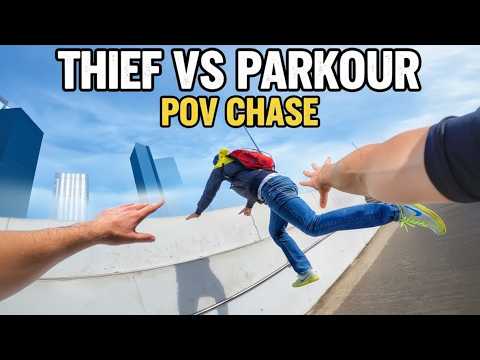 Thief vs Parkour POV Chase! 🏃‍♂️
