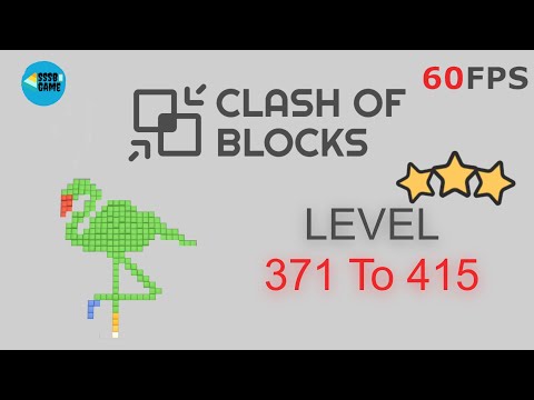 Clash of Blocks: Level 371 To 415 - 3 Stars , iOS/Android Walkthrough - YouTube
