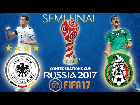 FIFA 17 | Germany vs Mexico | FIFA Confederations Cup Russia 2017 Semifinal | PS4 Gameplay