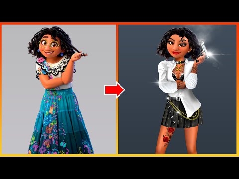 Disney Encanto : Mirabel Madrigal Glow Up Into Bad Girl - Disney Encanto Movie