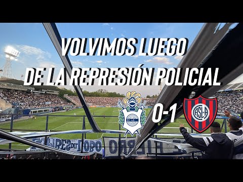 Volver al bosque despues de la REPRESION POLICIAL ! te amo Gimnasia | Gimnasia 0 - 1 San Lorenzo |