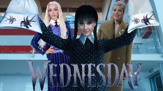 Celebrities in Wednesday Ft. Ariana Addams