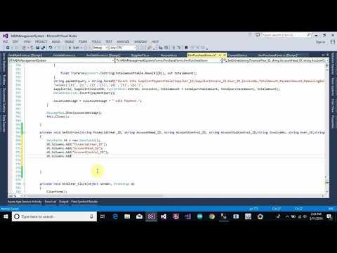 Accounting Management System Part 78 Mapped Entries With Standard Rules Form in C C Sharp