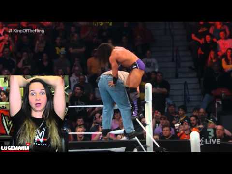 WWE Raw 4/27/15 Luke Harper vs Neville