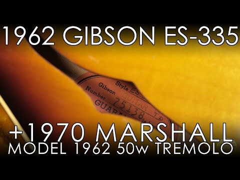 "Pick of the Day" - 1962 Gibson ES-335 and 1970 Marshall Tremolo 50 JMP