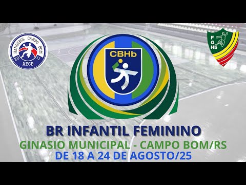 CAMPEONATO BRASILEIRO - INFANTIL FEMININO - HANDEBOL PALMA SOLA x ASSOCIAÇÃO TORRENSE