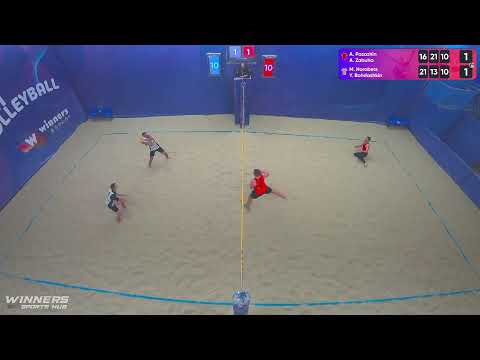 09:55 A. Pasazhin / A. Zabuha - M. Horobets / Y. Bohdashkin 11.10.2022 | Winners Beach Volleyball