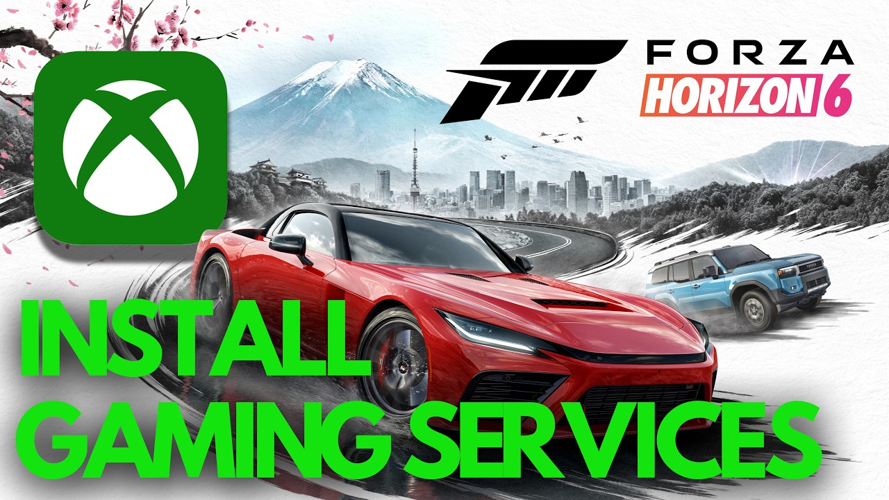 Forza Horizon 6: How To Install Latest Version Of Gaming Services/Invalid Gaming Services Detected🎮