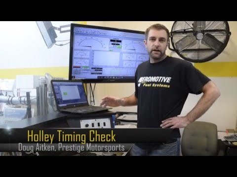 How do I Check My Timing with the Holley Terminator X Multi Point EFY System?