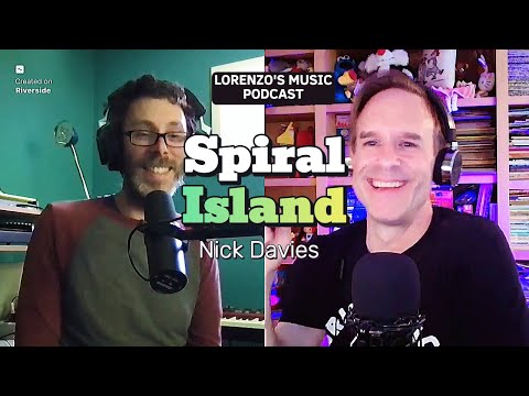 Nick Davies - Gentle Brontosaurus and Spiral Island - Lorenzo's Music Podcast