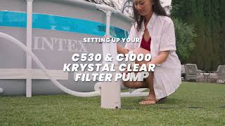 Intex 26604 Čerpadlo s filtračnou kazetou C530 (220 – 240 V)
