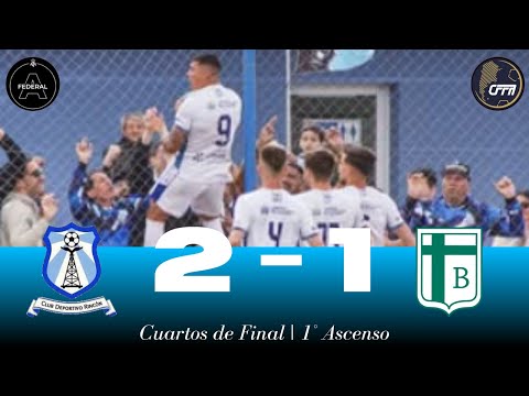 Deportivo Rincón 2 - 1 Sportivo Belgrano | Federal A | Cuartos De Final | IDA