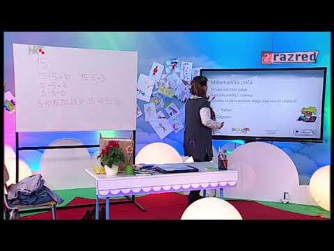 2. razred - Matematika - Matematička priča sa zadatkom