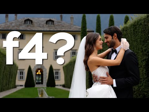 Why I Shoot Luxury European Weddings on f4 Lens?