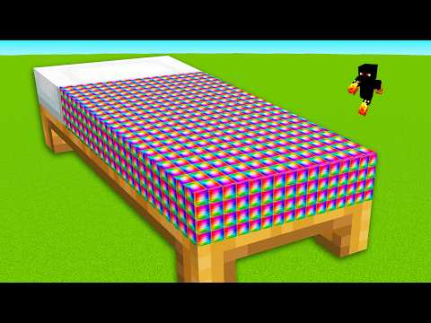 POOR vs RICH Bed Base Battle in Minecraft