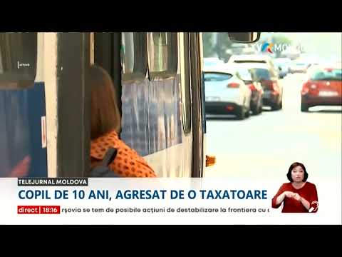 Copil de zece ani, agresat de o taxatoare