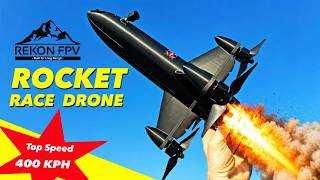 REKON Rocket Race Drone - So Fast, I Destoyed It!