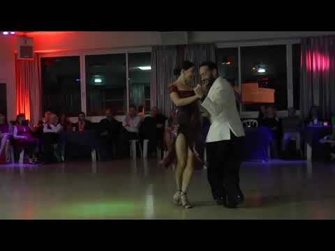  Loukas Balokas  and  Georgia Priskou  are  dancing  to  the  vals  "  Adoración  "  by  Rodolfo Biagi