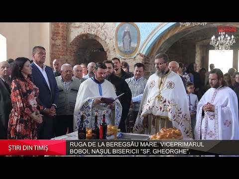 Ruga de la Beregsău Mare, slujba religioasă.