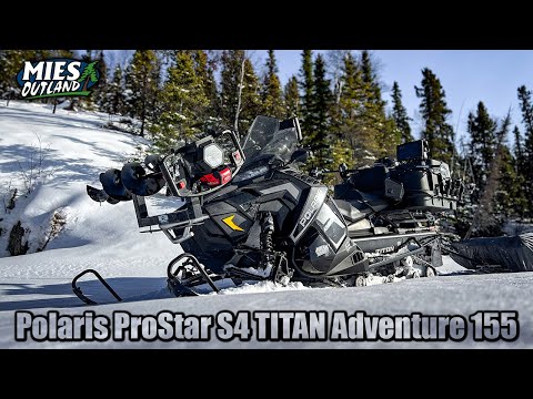 My ice-fishing snowmobile setup (Polaris ProStar S4 TITAN Adventure 155)