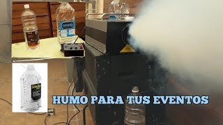 ♦️COMPARACIÓN DE LIQUIDO DELGADO Y GRUESO PARA MAQUINA DE HUMO♦️
