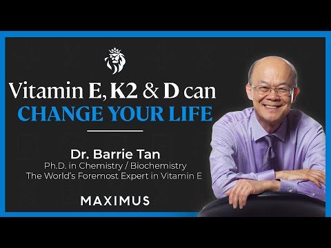 Change Your Life with Vitamin E, K2 and Geranylgeraniol. Dr. Barrie Tan | Maximus Podcast Biohacking