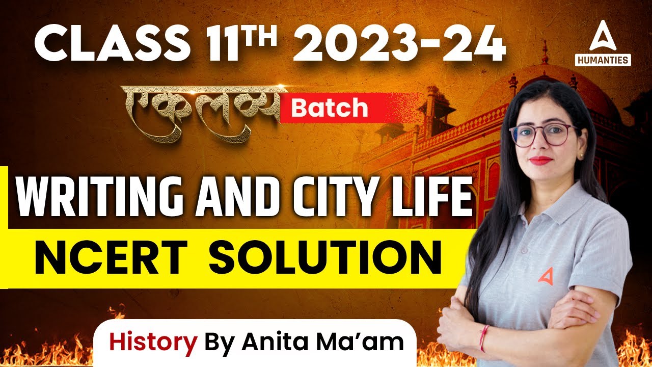 Writing and City Life Class 11 History Ncert Solutions