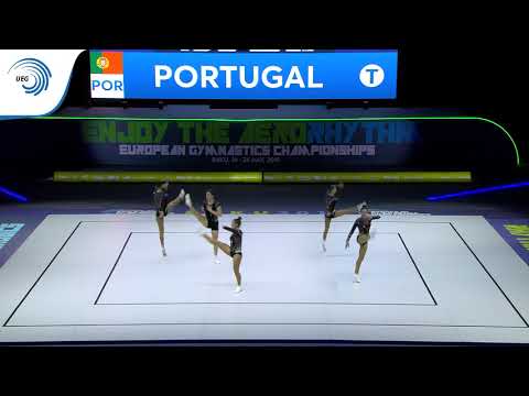 Portugal - 2019 Junior Aerobics Europeans, groups final