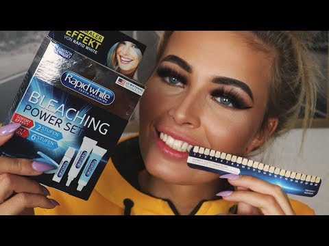 Rapid White Bleaching -  Für 15 € weiße Zähne mit Drogerie Produkten?🦷