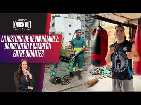 Street sweeper and champion giving away 30 kilos: The story of Kevin Ramirez