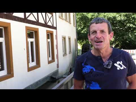 Wasserrad in Weingarten - gefördert durch die Kulturstiftung